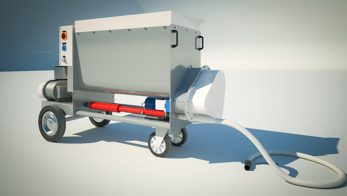 Máquina de Proyección de mortero Tecwool