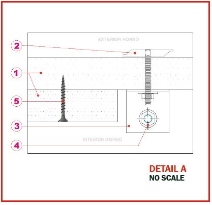 Detail tecbor 30 ei 60 curtain wall