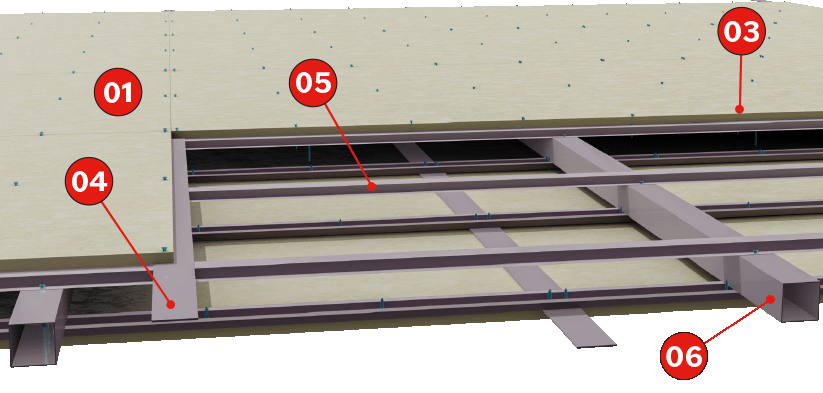 Tecbor-PYL-F_Falsos-Techos-y-proteccion-de-forjados_Falso-Techo-Reversible-21+21-EI-120_3D-03 Catálogo de Paneles Tecbor